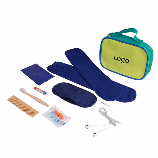 Sustainable Airlines Amenity Kits Travel Airline Bag Travel Airline Kit