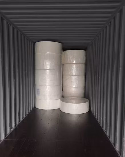 China Materials for Making Tissue Paper Roll Jumbo Roll Toilet/Facial Paper Tissue