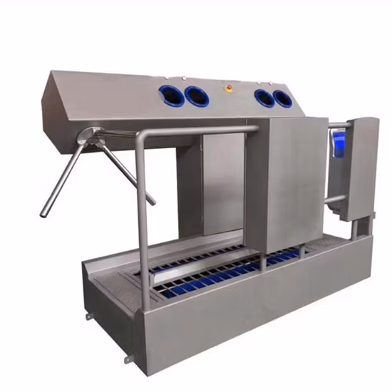 Boot Washer Walk Through System Boot Washers Hygiene Products for The Food Industry Cutting Lines and Handling Equipment