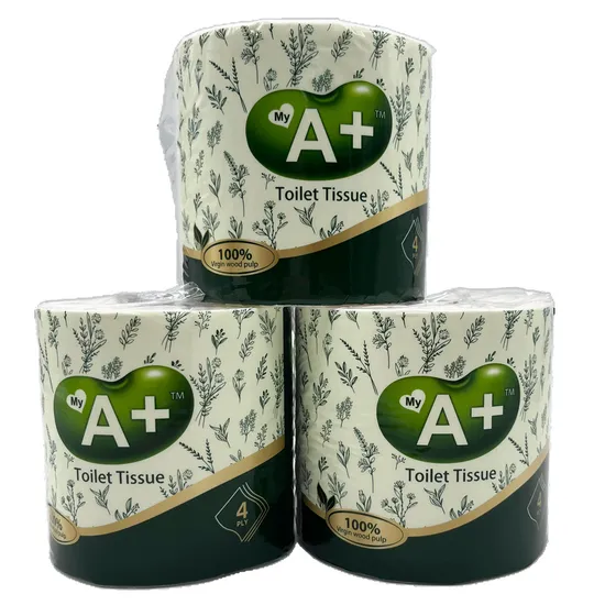 100% Virgin Wood Pulp Personal Care Facial Tissue Toilet Tissue