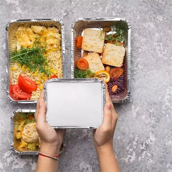 Aluminum for Airline Container Inflight Meal Box Airline Catering Boxes